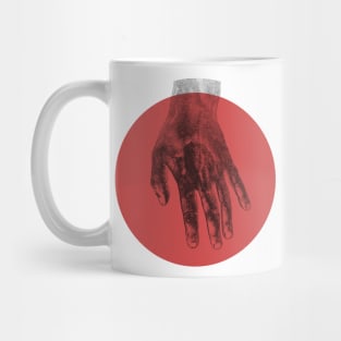 The hand of the artist Mug